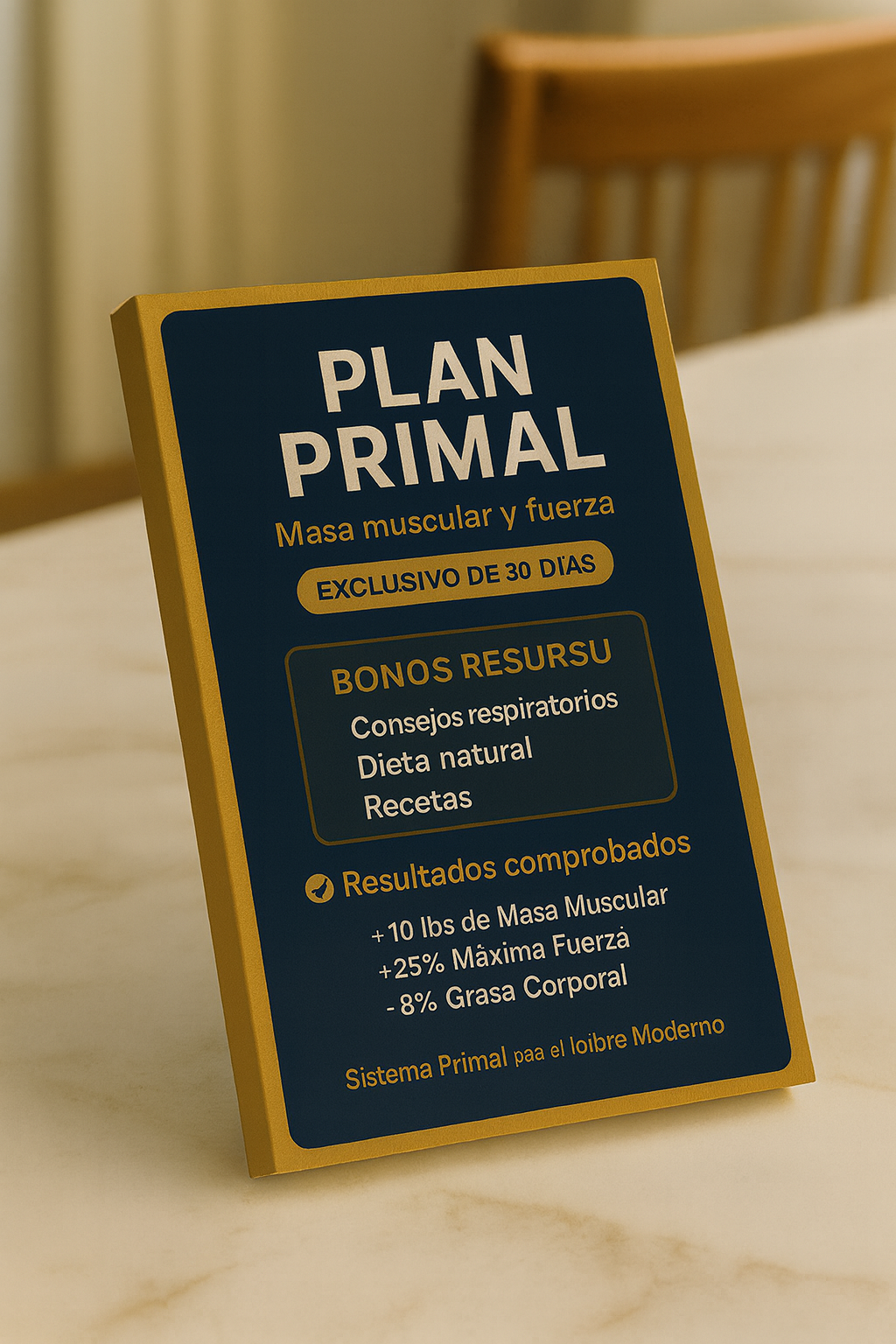 PLAN PRIMAL DE ALIMENTACIÓN PARA GENERAR MASA MUSCULAR